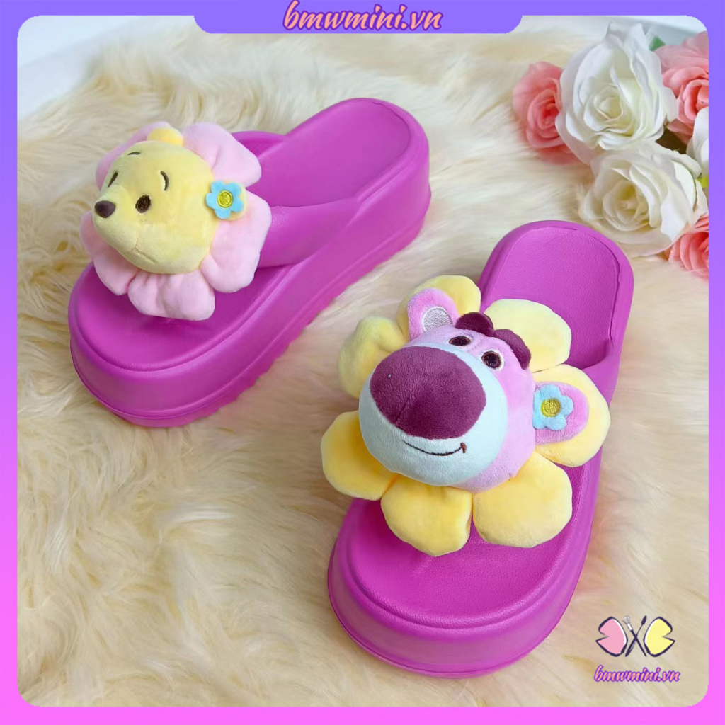 Dép cute nữ Dép xỏ ngón dễ thương chống trượt đế dày