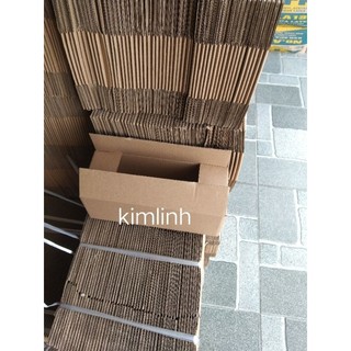 combo 200 hộp 20x10x5 ( hộp mặt trong và ngoài màu nâu)