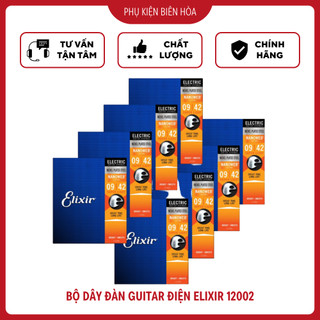 Bộ dây đàn guitar điện elixir 12002 cỡ dây 9/2 size 9