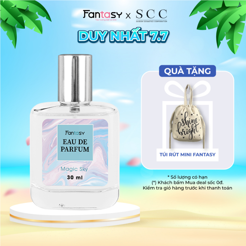 Nước hoa nữ cho học sinh, sinh viên Fantasy năng động - Magic Sky 30ml