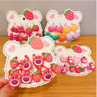 Set 10 dây cột tóc gấu dâu Lotso