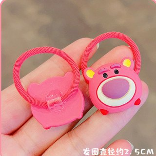 Set 10 dây cột tóc gấu dâu Lotso