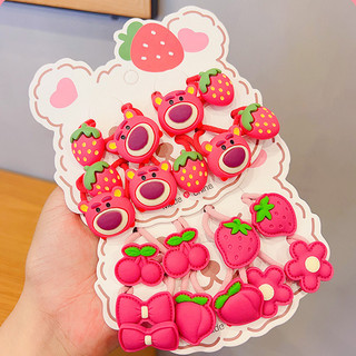 Set 10 dây cột tóc gấu dâu Lotso