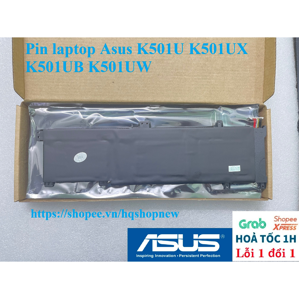 ⚡️Pin laptop Asus K501U K501UX K501UB K501UW
