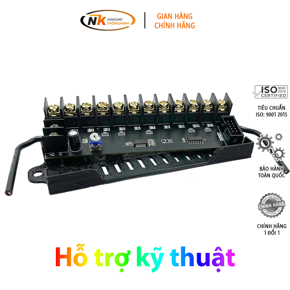 Mạch điều khiển LED vẫy 12 kênh 30A NK V4.4, mạch điều khiển LED liền dây - Chính hãng OneLed [Hỗ trợ nạp hiệu ứng]
