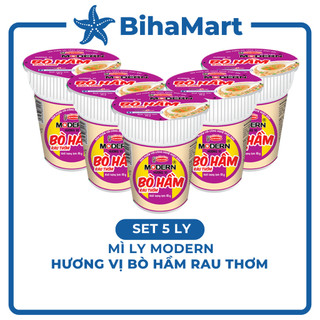 - acecook - mì ly modern bò hầm rau thơm - mì ly ăn liền modern hương vị bò hầm rau thơm - mì modern