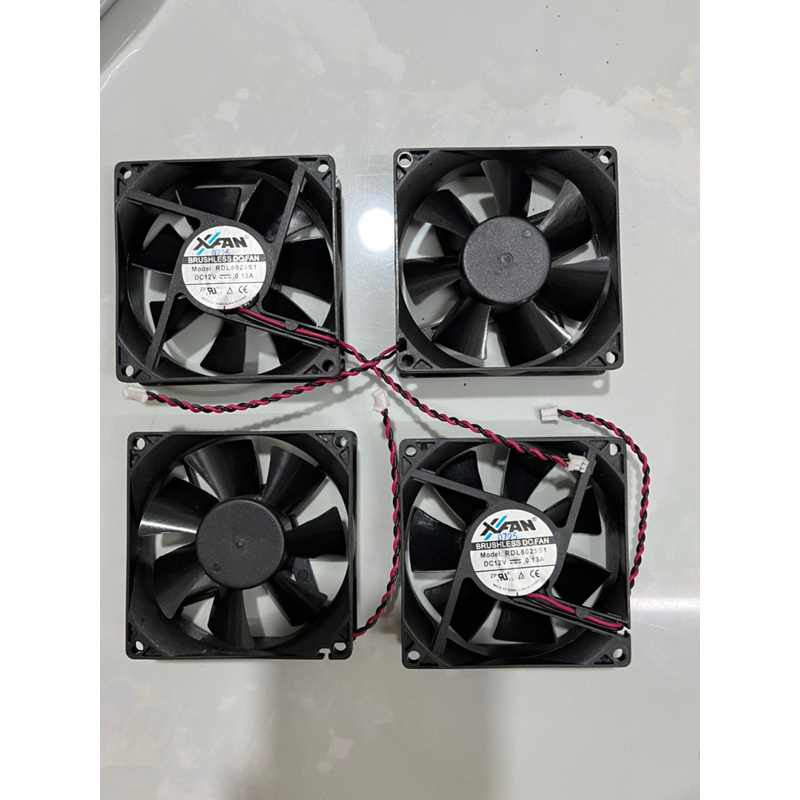 QUẠT TẢN NHIỆT  DC 12V  0.13A 80x80x25mm