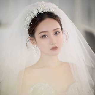 Bờm Hoa Đá Pha Lê Tặng Kèm Bông Tai