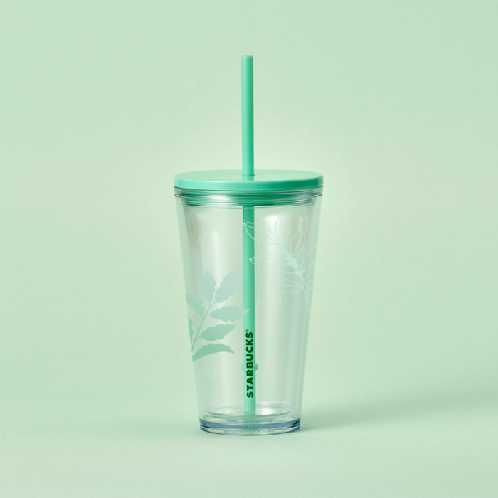 Ly Starbucks Cold Cup 16Oz (473ml) PL NEW GREEN STRANSPARENT