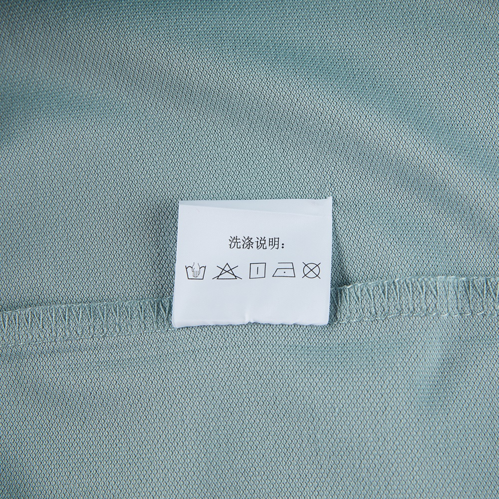 HLA - Áo POLO nam ngắn tay thêu chữ viền cổ Letter embroidery neckline bright green Polo Shirt