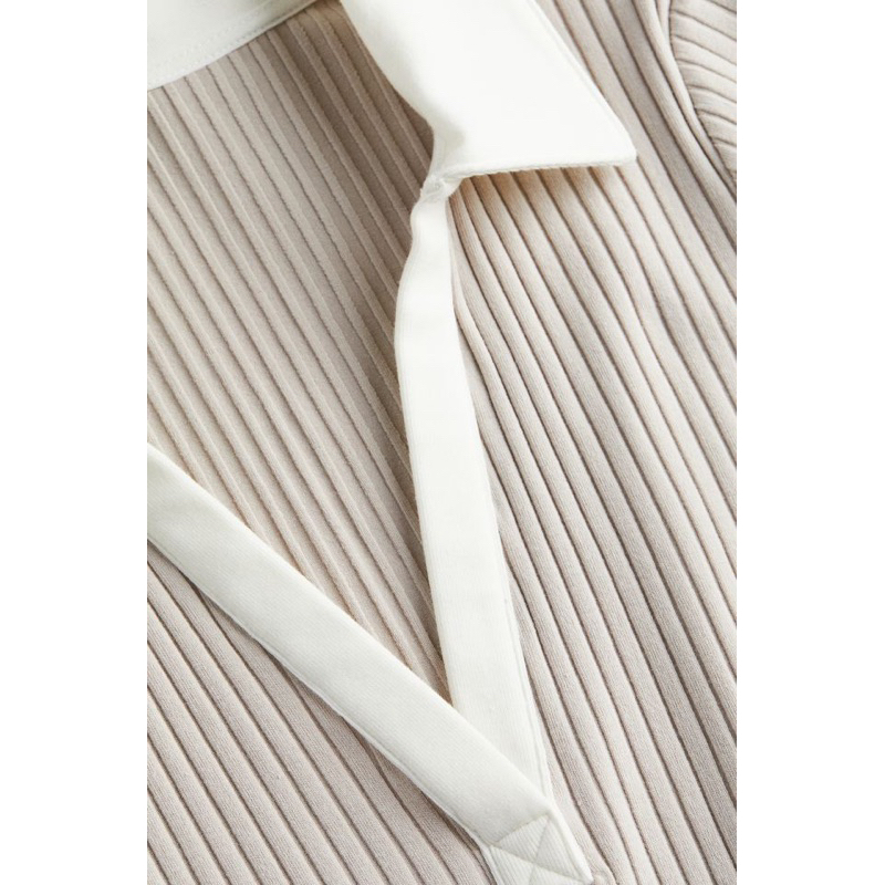 Váy body dáng dài cổ polo nữ HM AUTH