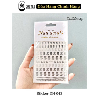Sticker dán móng thương hiệu hot nhiều mẫu cập nhật 2023