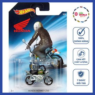 Xe mô hình Hot Wheels Moto Honda Series 2018 Monkey Z50 GDG49.
