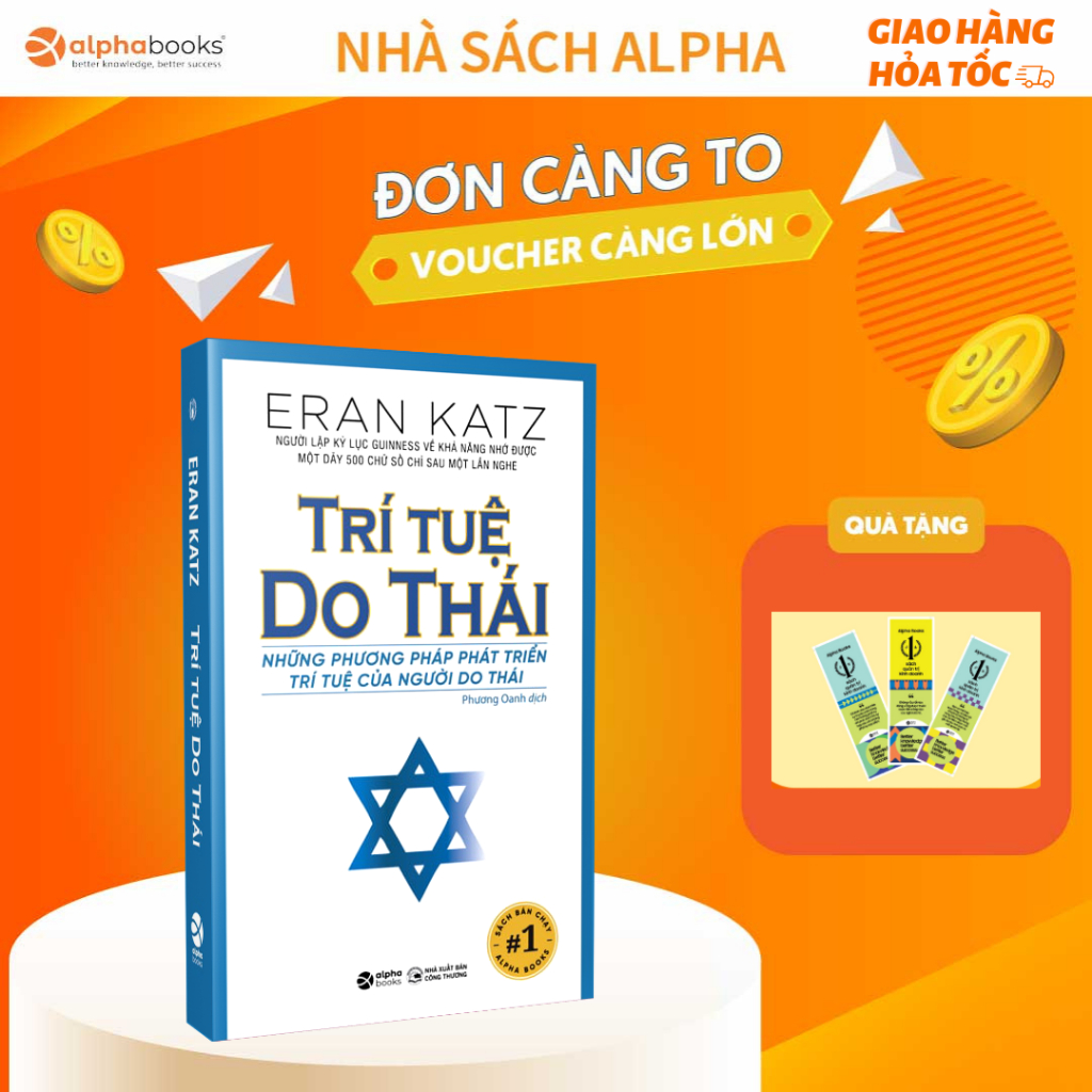 Sách Trí Tuệ Do Thái  "Cẩm Nang Rèn Luyện Trí Tuệ Để Thành Công" (Tái Bản Mới Nhất) -  Eran Katz - Top 1 Bestseller | BigBuy360 - bigbuy360.vn