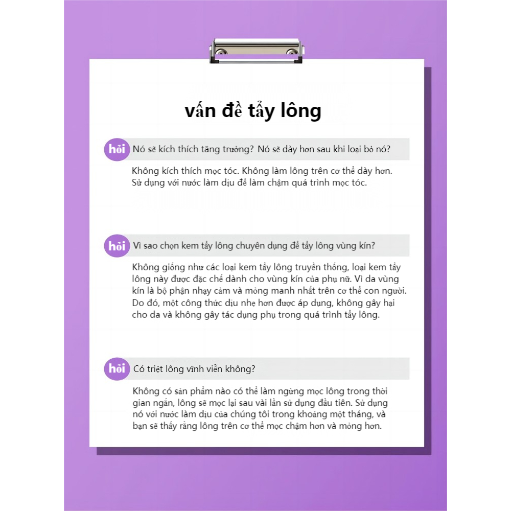 Kem tẩy lông/gell tẩy lông tay chân và kem dưỡng tẩy lông/tẩy lông vùng bikini