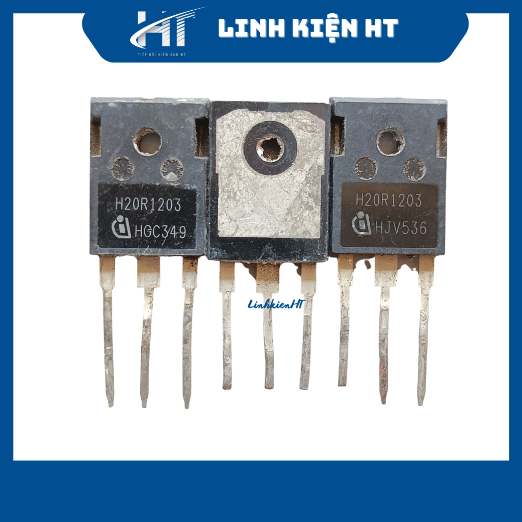 IGBT bếp từ H20R1203  tháo máy nguyên zin  - Linh kiện HT
