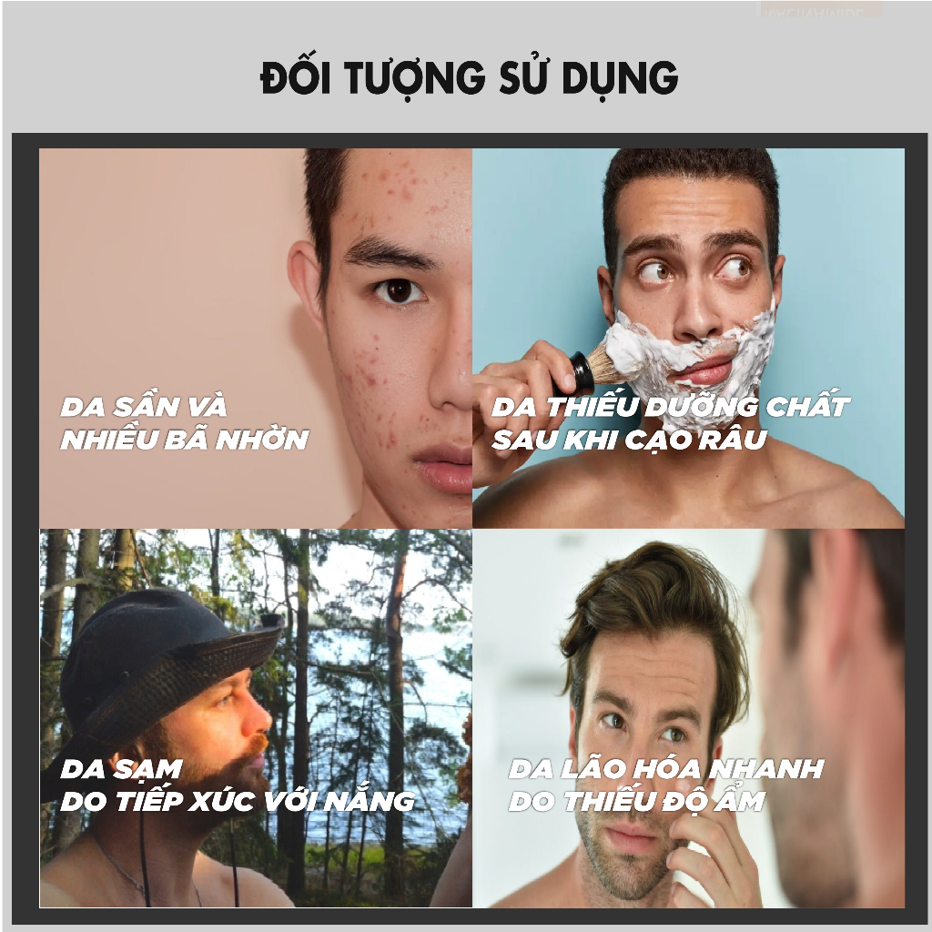 Kem dưỡng ẩm nam FADEOUT, Anh Quốc, cung cấp độ ẩm và dưỡng chất giúp da săn chắc sau khi cạo râu 50ml - date T2/2024