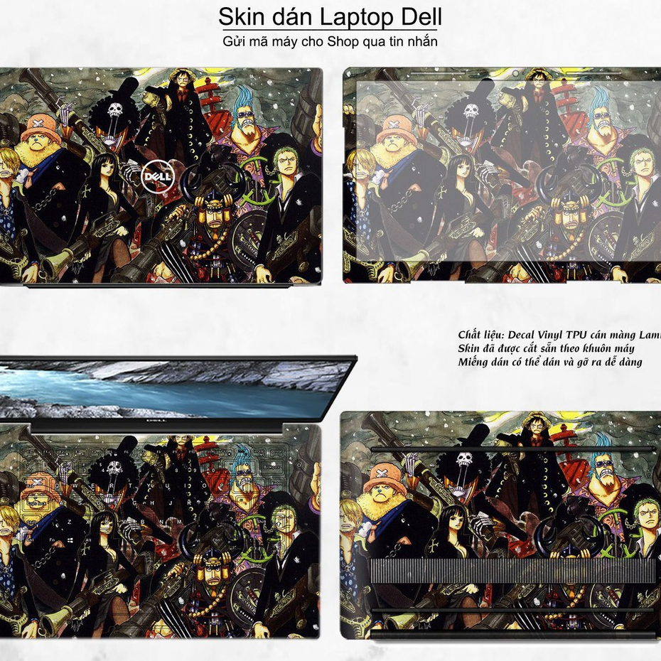 CỰC SỐC Skin dán Laptop Dell in hình One Piece nhiều mẫu 7  IN HÌNH THEO YÊU CẦU