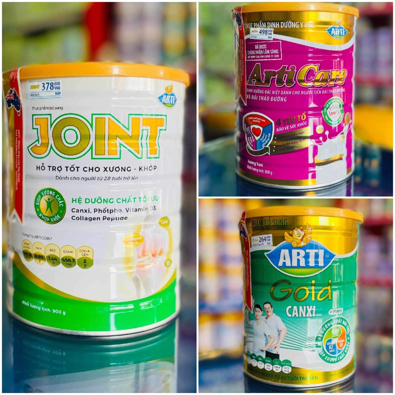 Sữa Bột Arti Joint/Arti Care/Arti Canxi 900g