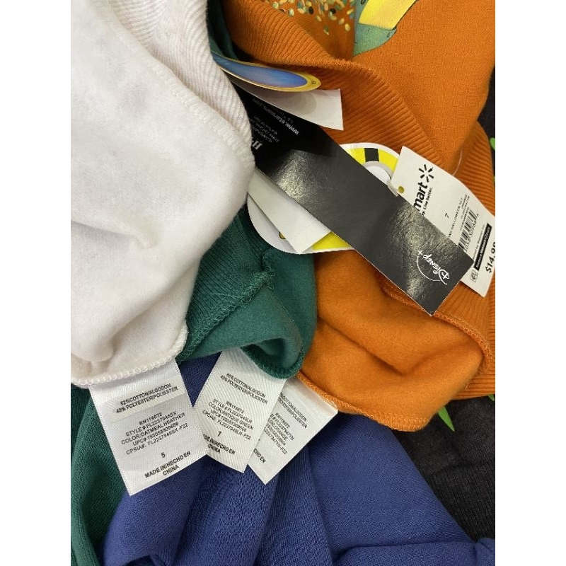 Áo nỉ bé trai bé gái dư xịn 2-10y link2