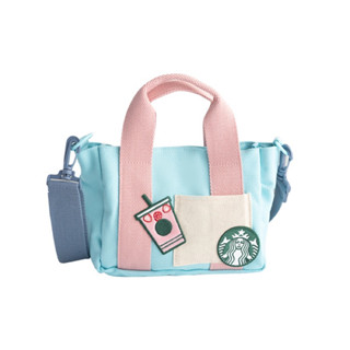 Túi Starbucks Color Block Mini Tote Blue