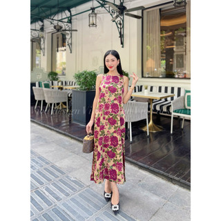 Váy élise - Viva design ( váy suông dáng maxi)
