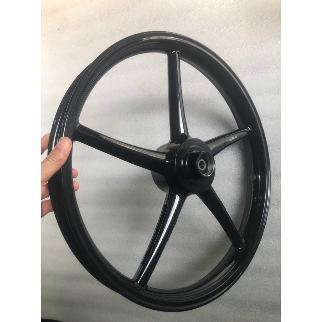 MÂM VÀNH ĐÚC 5 CÂY KIỂU CHO RAIDER SATRIA TRƯỚC 4 LỖ ĐĨA RÁP LÊN THEO XE KHÔNG CHẾ CẦN THAY ĐĨA VÀ LÒNG ĐĨA TRƯỚC