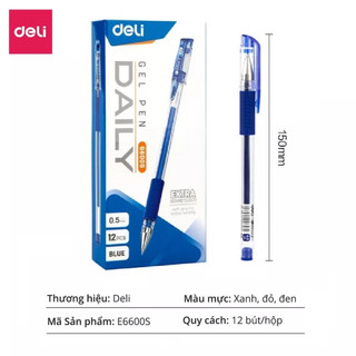 Bút gel / bút bi nước deli s6600 0.5mm