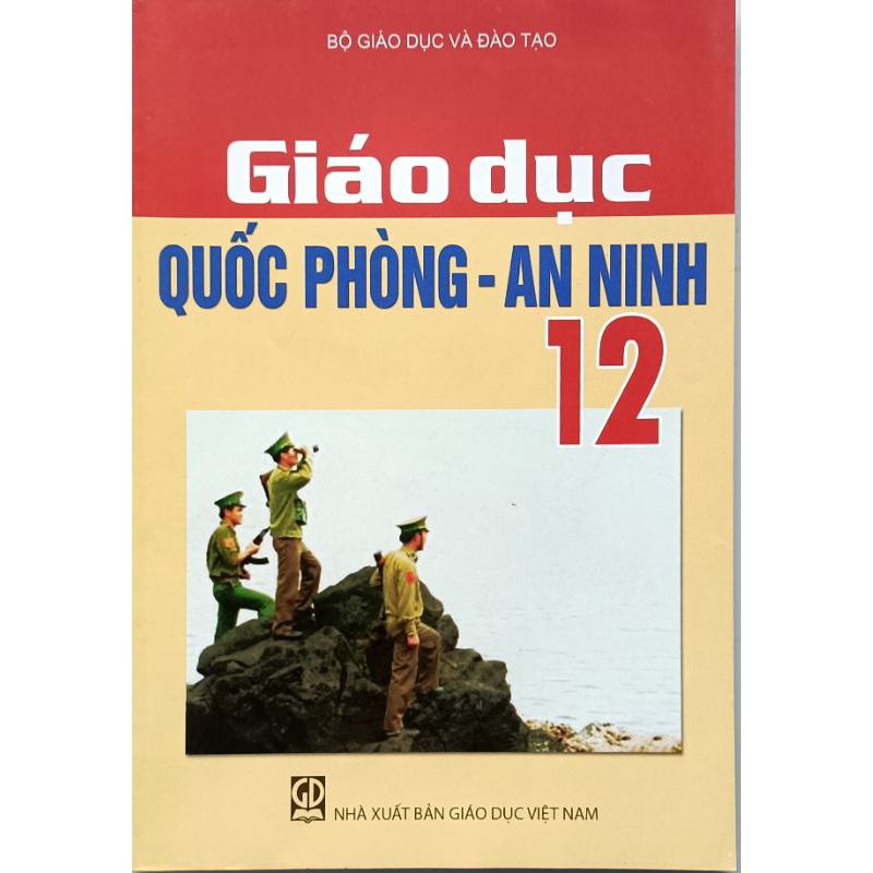Giáo Dục QP-AN lớp 12 và Bìa bao