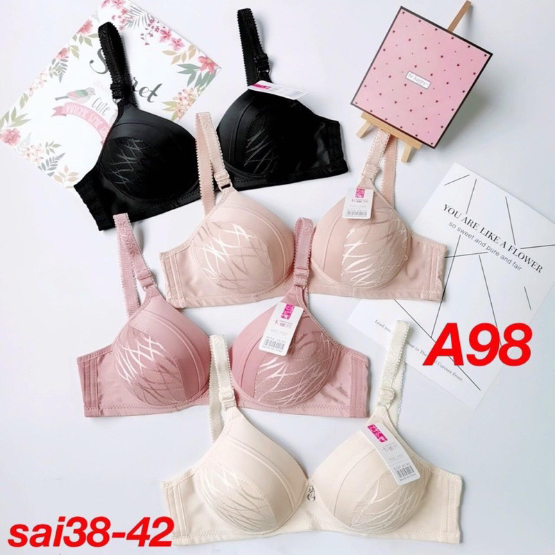Set 5 áo ngực lan mỏng 1 phân su non mát mẻ , siêu thoáng-Nguyễn Thủy shop