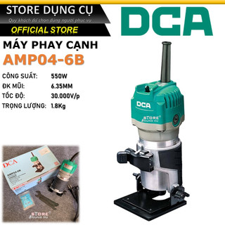 550w máy phay cạnh dca amp04-6b | máy phay gỗ cầm tay 6.35mm | máy soi gỗ | máy cắt mép m1p-ff04-6b