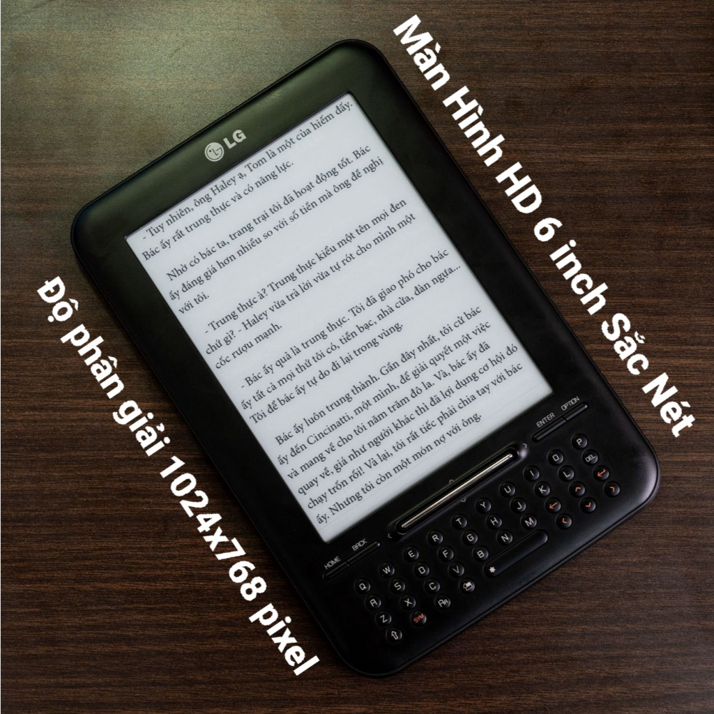 Máy Đọc Sách LG R6020BQ Mới 100% Nguyên Hộp