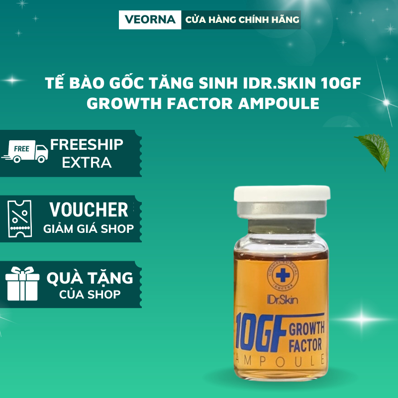 Tế Bào Gốc Tăng Sinh iDr.Skin 10GF Growth Factor Ampoule - 01 Ống x 8ml