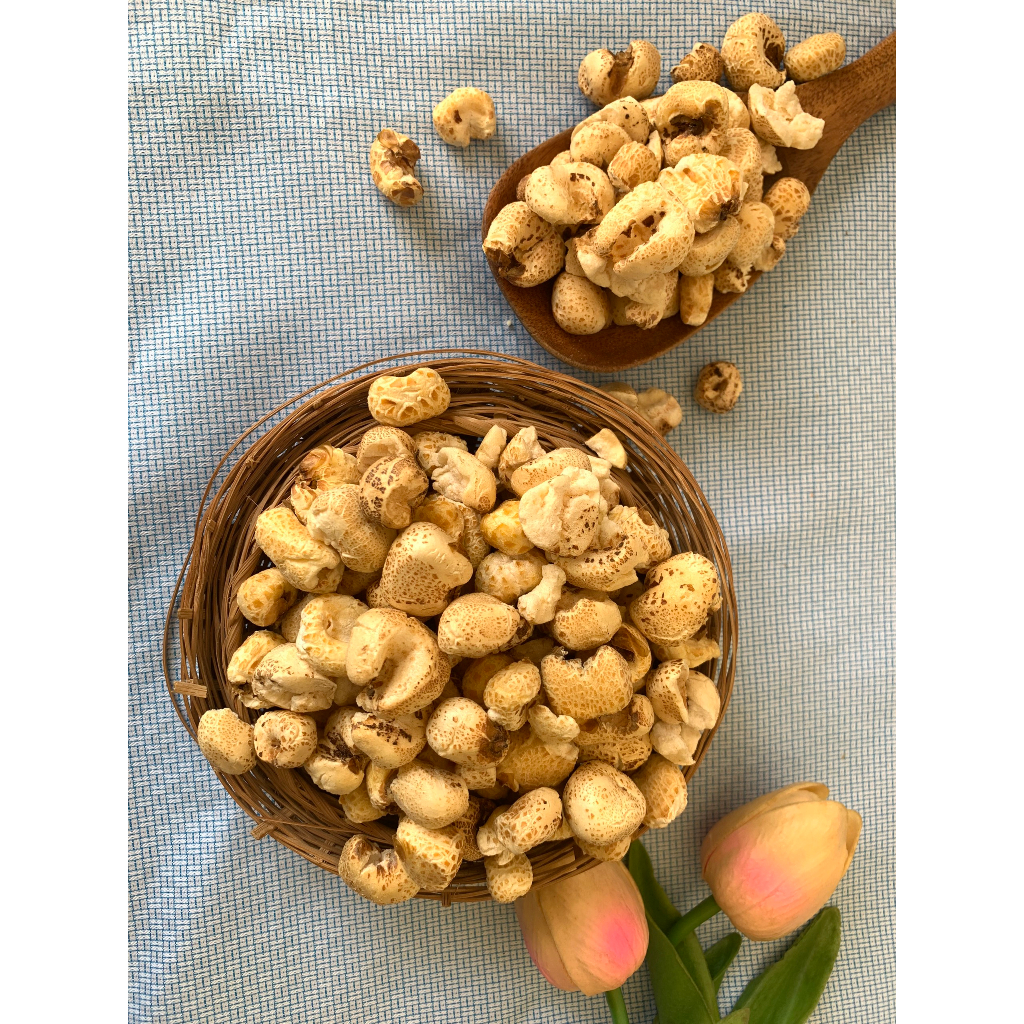 Bắp Nổ Hình Nấm Không Gia Vị 200G/1KG Bò Đội Nón