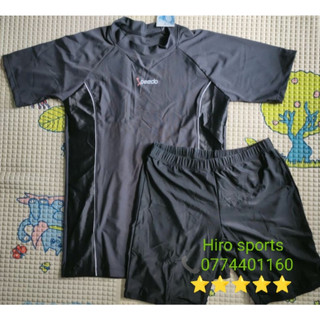 Bộ đồ bơi nam giá rẻ vải xịn Hiro sport chóng nắng, giữ nhiệt