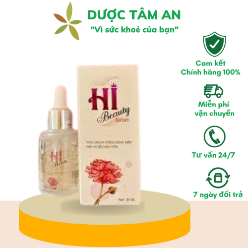 Serum dưỡng ẩm sáng da mờ thâm nám Hi Beauty 25ml