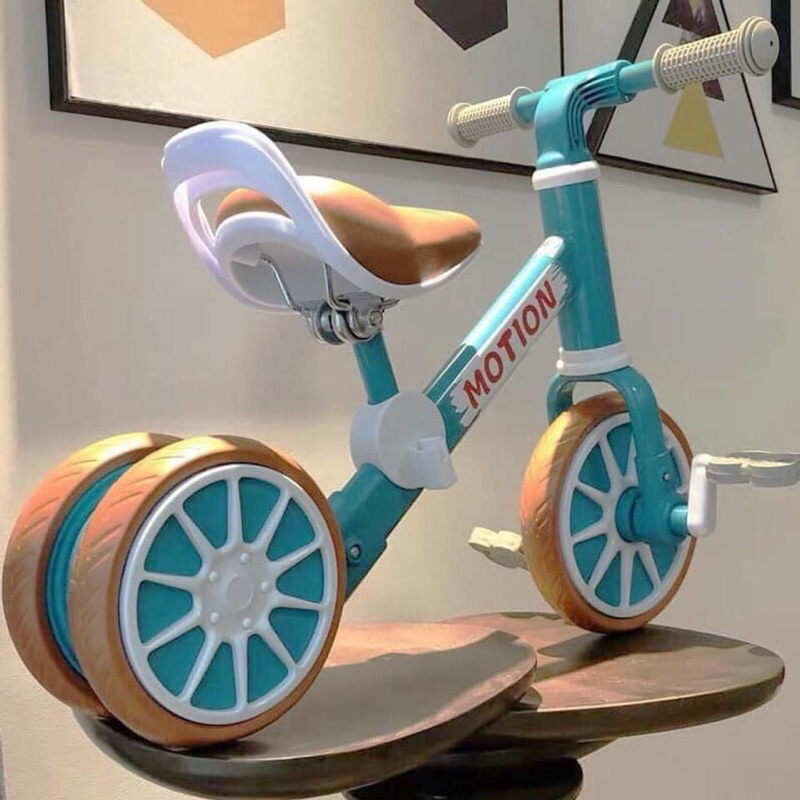 Xe chòi kiêm xe đạp bobby