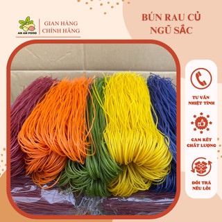 1kg bún ngũ sắc mỳ rau củ ăn dặm eatclean healthy