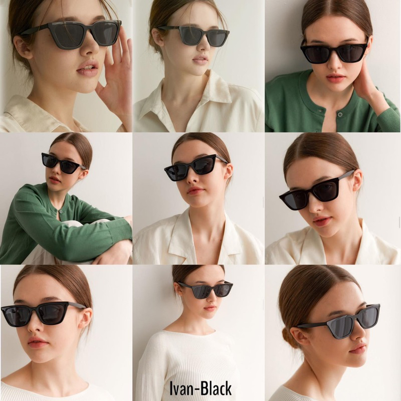 Kính ONE BRILLIANT Hàn Quốc Ivan Black