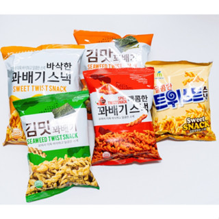 Quẩy Xoắn Hàn Quốc Vị Rong Biển/Vị Cay Truyền Thống Ăn Vặt Giòn Ngon (140gr)