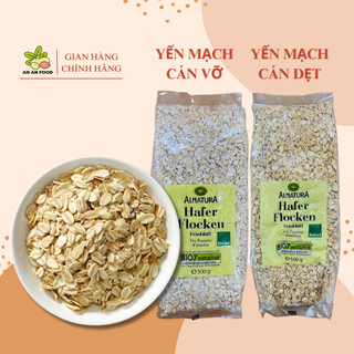 Yến mạch hafer đức yến mạch cán dẹt cán vỡ 500g