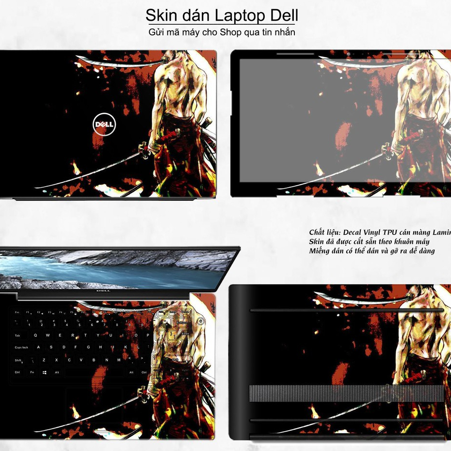 SKIN CAO CẤP Skin dán Laptop Dell in hình One Piece _nhiều mẫu 13  IN HÌNH THEO YÊU CẦU