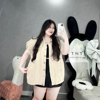 ÁO GILE JEAN FROM RỘNG [TNT SHOP BIGSIZE 60KG 90KG]