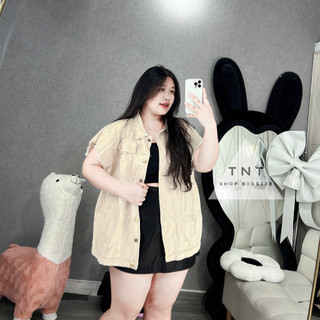 ÁO GILE JEAN FROM RỘNG [TNT SHOP BIGSIZE 60KG 90KG]