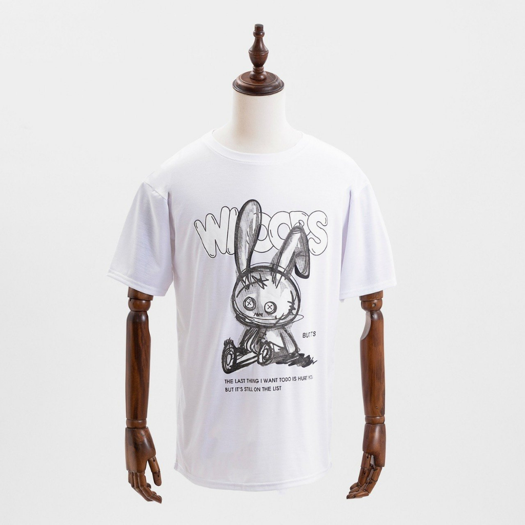 Áo thun nam tay ngắn cổ tròn trắng in hình độc đáo cao cấp - chất thun cotton xịn bao đẹp - Lady-Hn Store88 S006