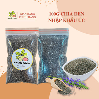 Túi 50g/100g hạt chia úc organic chia seeds chia đen úc
