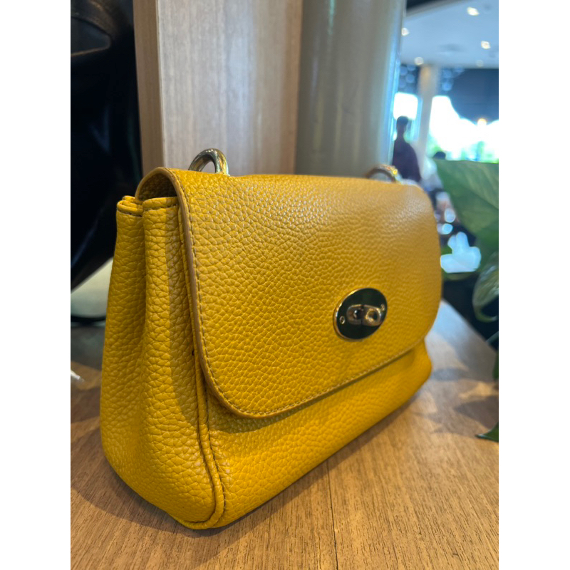 Túi đeo chéo da thật size 20x18