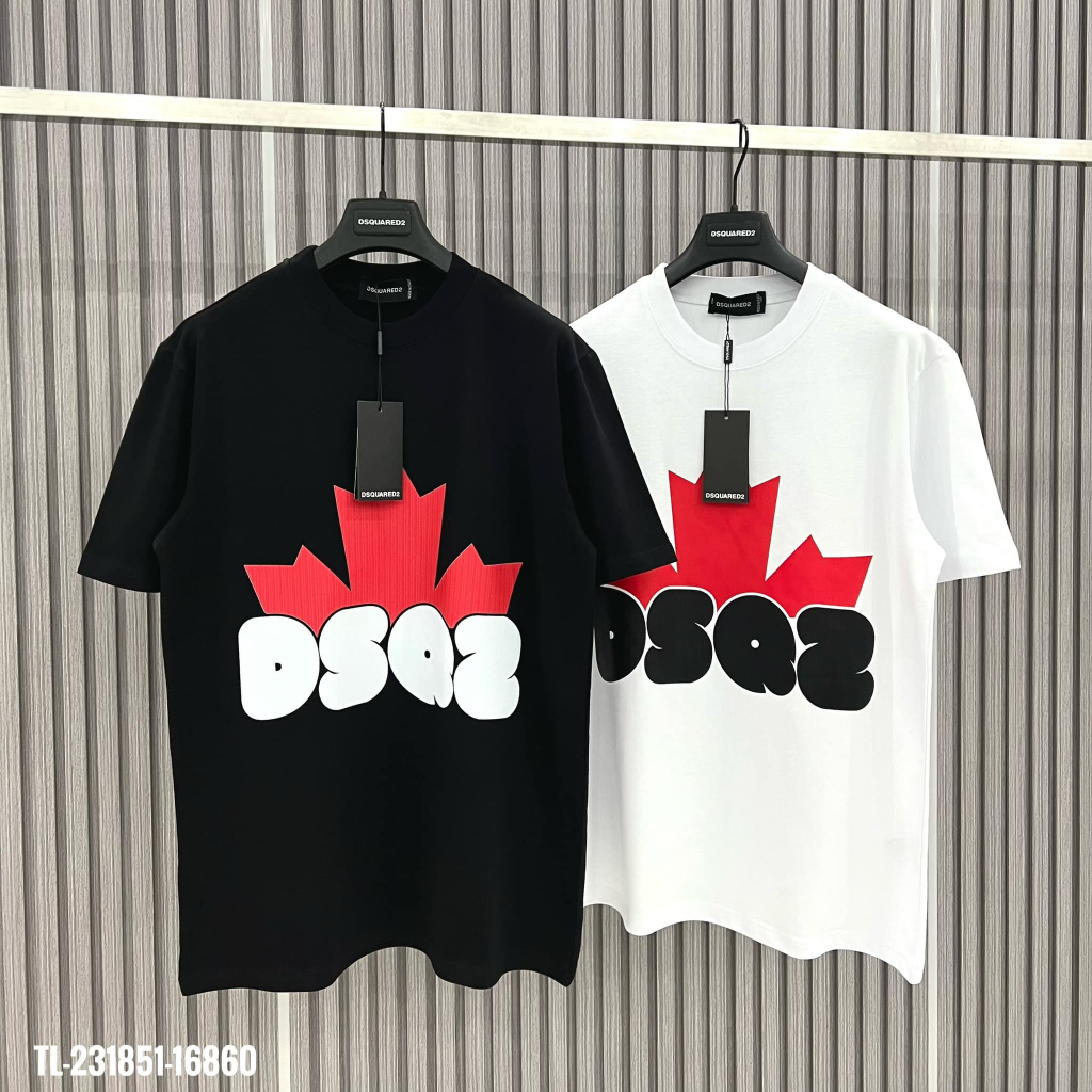 Áo thun nam nữ ĐSQ họa tiết kèm lá siêu chất - áo phông siêu chất chơi