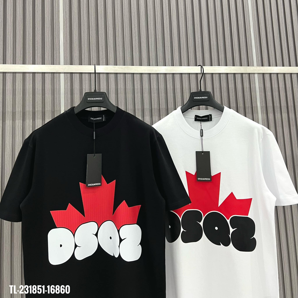 Áo thun nam nữ ĐSQ họa tiết kèm lá siêu chất - áo phông siêu chất chơi