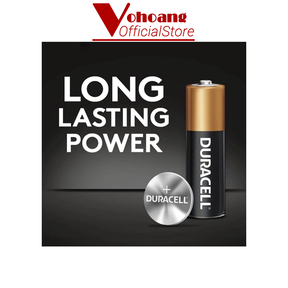 Vỉ 2 viên pin AA Duracell Coppertop dung lượng cao, chống chảy